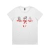 4001A Women's Maple Active Tee Thumbnail
